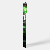 世界の緑の抽象芸術 Case-Mate iPhoneケース (裏面 / 右)