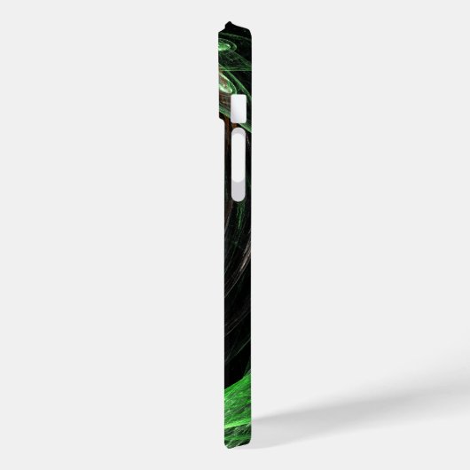 世界の緑の抽象芸術 Case-Mate iPhoneケース (裏面 / 左)