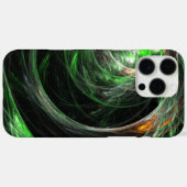 世界の緑の抽象芸術 Case-Mate iPhoneケース (裏面 (横))