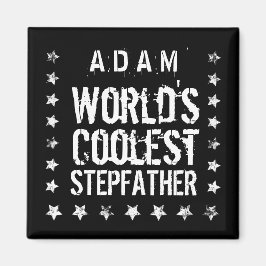 世界の義理クール父白黒スターJ01Z マグネット