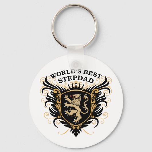 世界の義理最高の父 キーホルダー (正面)
