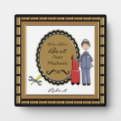 世界の自動最高の整備士プラーク フォトプラーク (正面)