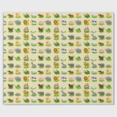 世界の自然友だち ラッピングペーパー (フラット)