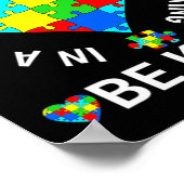 世界の自閉症啓発デー2023やさしい自閉症Awa ポスター (角)