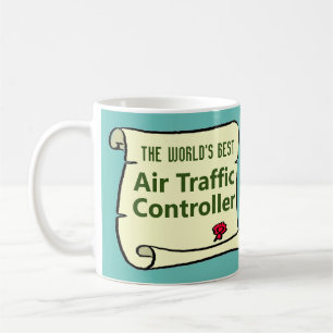 世界の航空交通最高の制御者。 コーヒーマグカップ