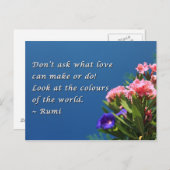 世界の色 ポストカード (正面/裏面)