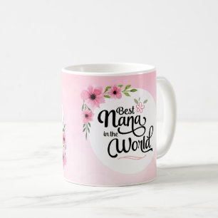 世界の花のマグの最も最高のなナナ コーヒーマグカップ