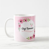 世界の花のマグの最も最高のなGigi コーヒーマグカップ (左)