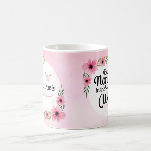 世界の花のマグの最も最高のなNonna コーヒーマグカップ (中央)