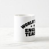 世界の英最高の語先生 コーヒーマグカップ (中央)