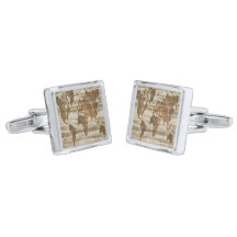 世界の茶色の地図プリント