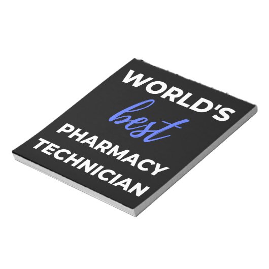 世界の薬局最高の技術士 ノートパッド (回転)