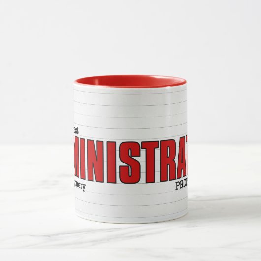 世界の行政最高のプロフェッショナルが立ち並ぶ マグカップ (中央)