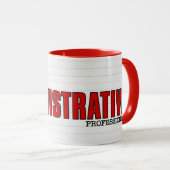 世界の行政最高のプロフェッショナルが立ち並ぶ マグカップ (正面右)