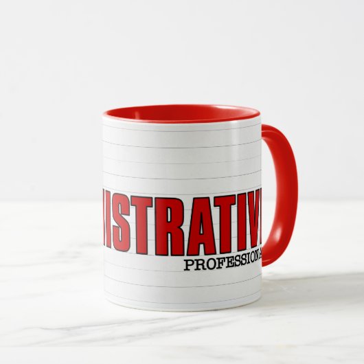 世界の行政最高のプロフェッショナルが立ち並ぶ マグカップ (正面右)