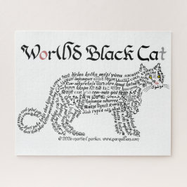 世界の言葉 黒猫 パズル
