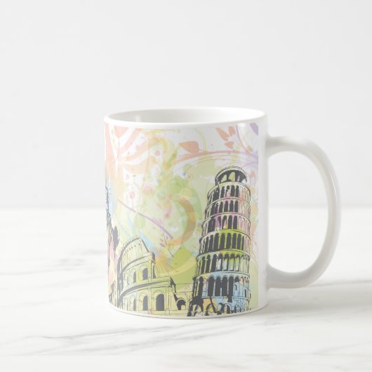 世界の記念碑 コーヒーマグカップ (右)