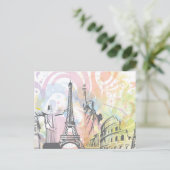 世界の記念碑 ポストカード (スタンド正面)