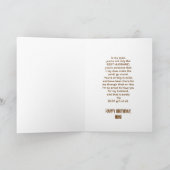 世界の誕生日の最も最高のな夫 カード (内部)