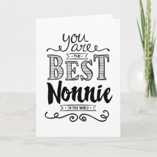 世界の誕生日の最も最高のなNonnie カード
