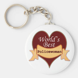 世界の警最高の察員 キーホルダー