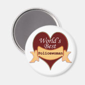 世界の警最高の察員 マグネット (正面/裏面)