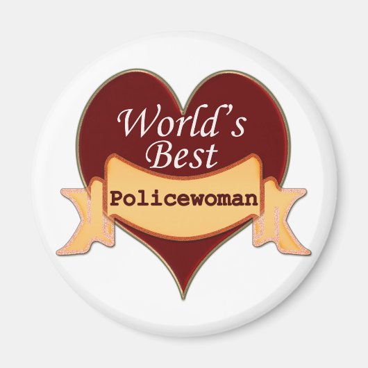 世界の警最高の察員 マグネット (正面)