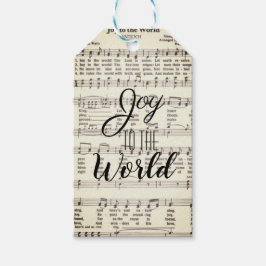 世界の贈り物ラベルへの喜び ギフトタグ