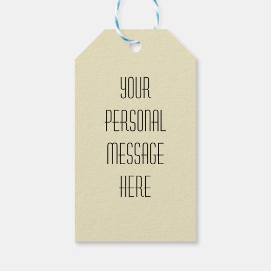 世界の贈り物ラベルへの喜び ギフトタグ (裏面)