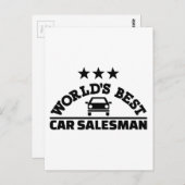 世界の車の最高の売り手 ポストカード (正面/裏面)