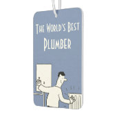 世界の配管工最高の事 カーエアーフレッシュナー (左)