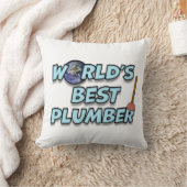 世界の配管工最高の場 クッション (ブランケット)