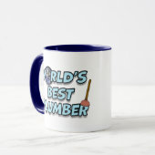世界の配管工最高の場 マグカップ (正面左)