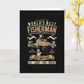 世界の釣最高のり人 カード (黄色い花)