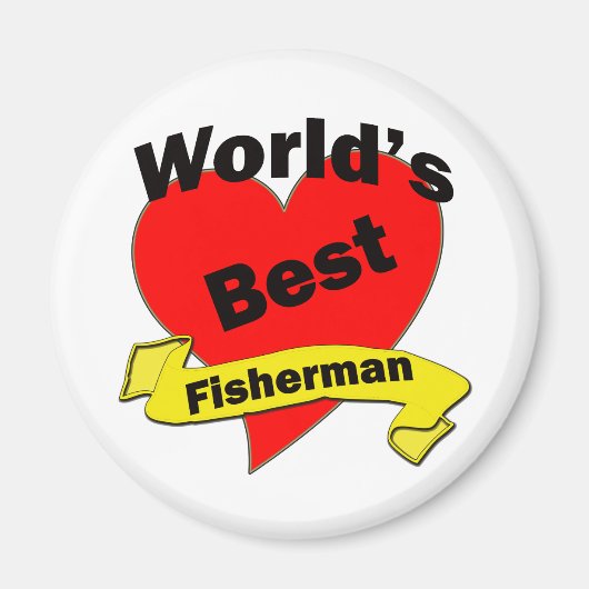 世界の釣最高のり人 マグネット (正面)