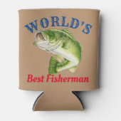 世界の釣最高のり人 缶クーラー (正面)