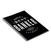 世界の銀行最高の者 ノートブック (右側)