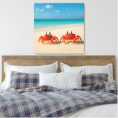 世界の間のカニ来 – 通り キャンバスプリント (インサイチュ (寝室))