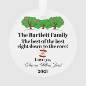 世界の隣人最高のオーナメント オーナメント (裏面)