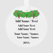 世界の隣人最高のオーナメント オーナメント (裏面)