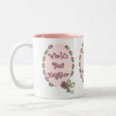 世界の隣人最高の ツートーンマグカップ (左)