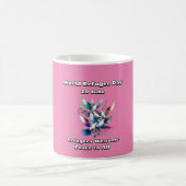 世界の難民の日。難民歓迎。 コーヒーマグカップ (中央)