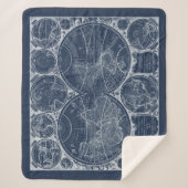 世界の青写真 シェルパブランケット (正面)