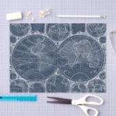 世界の青写真 薄葉紙 (クラフト)