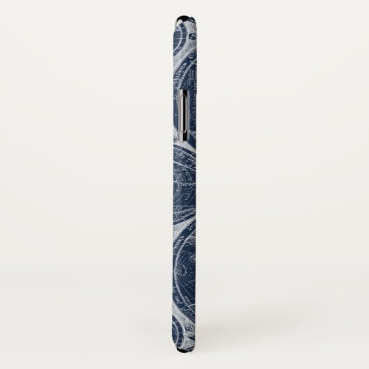 世界の青写真 Case-Mate iPhoneケース (裏面/右)