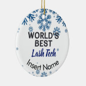 世界の鞭最高の取り技術者 セラミックオーナメント (右)