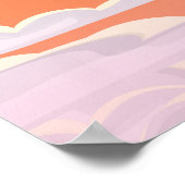 世界の飛行機のクラシックポスターを旅する ポスター (角)