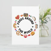 世界の食べ物 招待状 (スタンド正面)