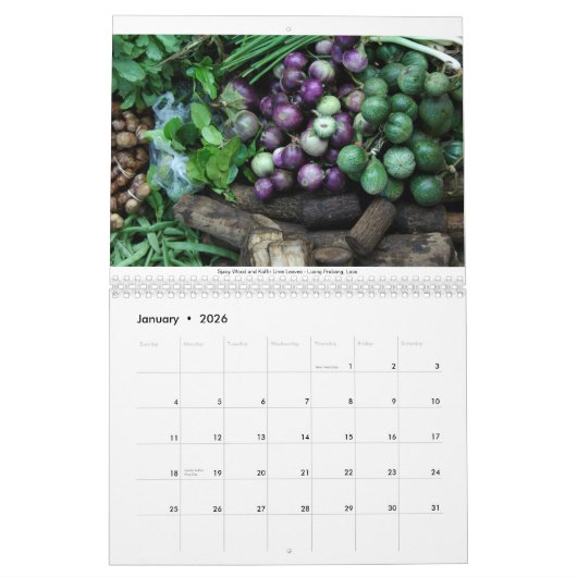 世界の食糧市場 カレンダー (1月 2026)