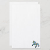 世界の馬をトーティング 便箋 (正面/裏面)